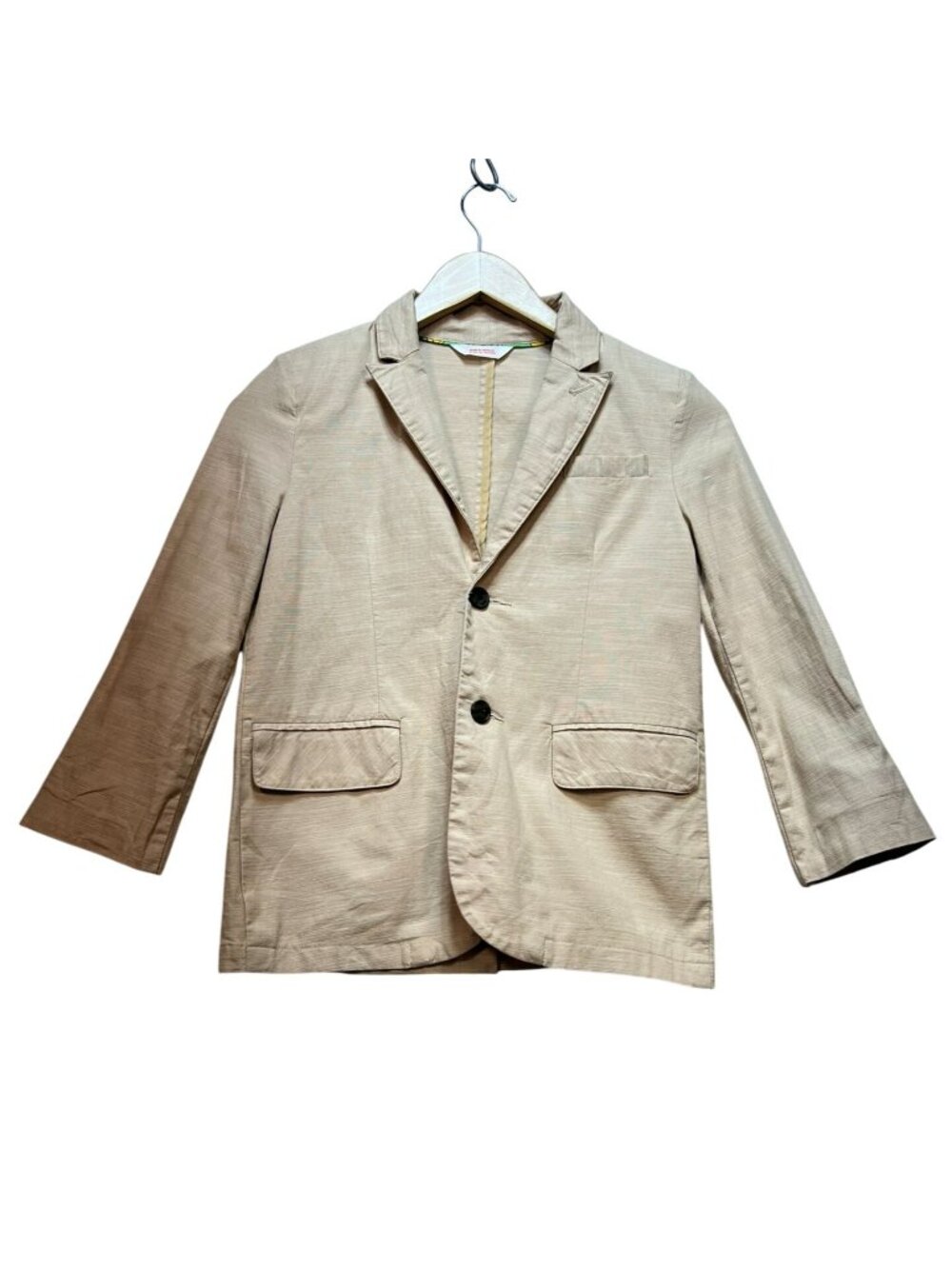 Cat & Jack Boys Double Button Blazer Jacket Size 10 Stretch Special Occasions